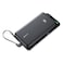 Anker USB PD Port Power Bank with Built in Type C Cable, Black, 20000mAh