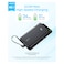 Anker USB PD Port Power Bank with Built in Type C Cable, Black, 20000mAh