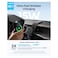 Anker MagGo Nano Magnetic Wireless Car Charger, Black, 15W