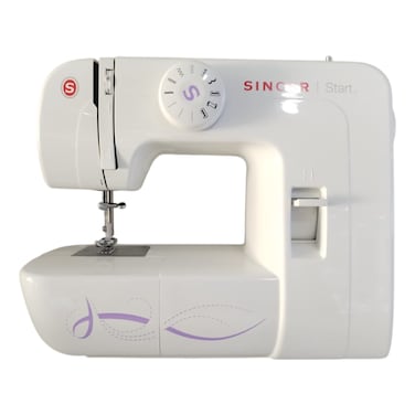 Singer Sewing Machine Start 1306, 6 Essential Stitches, White