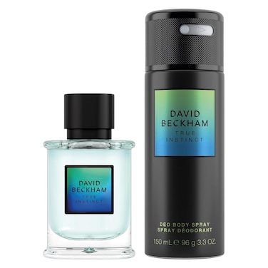 David Beckham True Instinct Eau De Parfum, 75ml + True Instinct Deodorant Body Spray, 150ml