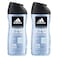 Adidas Dynamic Pulse 3-in-1 Shower Gel, 250ml Pack of 2