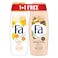 Fa Explore Honey Cream Shower Gel, Golden Iris, 250ml + Fa Cream and Oil Cocoa Shower Gel, Cacao Butter, 250ml