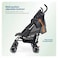 Harmony Aspire Deluxe Umbrella Fold Stroller, Black, Lightweight Compact Travel Stroller