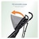Harmony Litewave with Canopy Umbrella Pushchair, Black, Lightweight Compact Baby Stroller