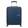 أمريكان توريستر إيروجوي حقيبة سفر أمريكية  ذات عجلات صلبة، لون أزرق داكن، 55 سم