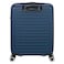 أمريكان توريستر إيروجوي حقيبة سفر أمريكية  ذات عجلات صلبة، لون أزرق داكن، 55 سم