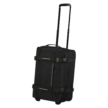American Tourister Urban Track Duffle Trolley Bag, Small, Asphalt Black
