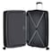 American Tourister Aerojoy Luggage Hard Trolley, Black, 80 cm