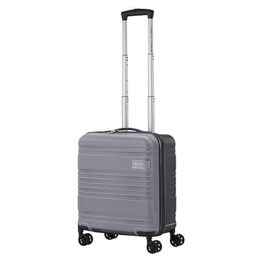 American Tourister Skylette Luggage Hard Trolley, Black/Grey, 50 cm