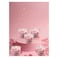 Sakha Scented Candle Glass, Rose, 390g