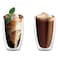 2 Pcs Double Wall Glass, 450ml