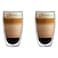 2 Pcs Double Wall Glass, 450ml