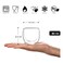 4 Pcs Double Wall Glass, 80ml