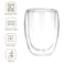 2 Pcs Double Wall Glass, 350ml