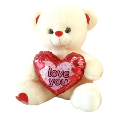 دب تيدي مع قلب Xj513، 50 سم