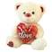 Teddy With Heart Xj512, 40cm