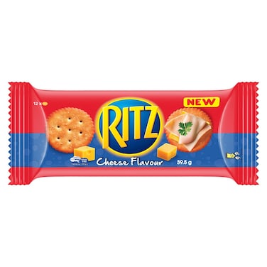 Ritz Crackers Cheese Flavoured Salted Biscuits 39.5g