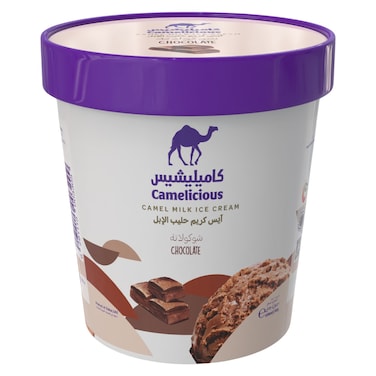 Camelicious Chocolate Camel Milk Ice Cream, 400ml