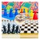 Toy Affair 5-in-1 Wooden Board Game Set, 6 Years+