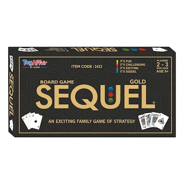 Toy Affair Sequel Gold Board Game, 6 Years+