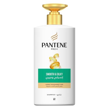 Pantene Pro-V Smooth and Silky Shampoo, 500ml