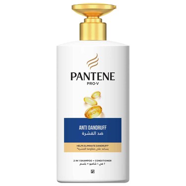 Pantene Pro-V Anti Dandruff 2-in-1 Shampoo Plus Conditioner, 500ml