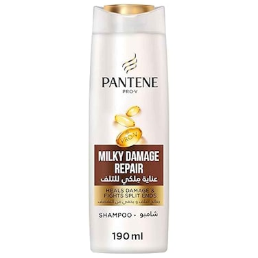 Pantene Pro-V Milky Damage Repair Shampoo, 190ml