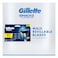 Gillette Mach3 Turbo 3D Classic Close Shave Blade Refills, Pack of 12