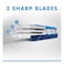 Gillette Mach3 Turbo 3D Classic Close Shave Blade Refills, Pack of 12