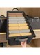 Foldable Storage Box With a Transparent Lid, Clothes Organizer for Wardrobe, Large Cloth Basket Storage Box (1Pc)
