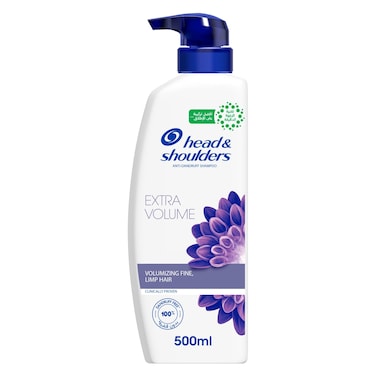 Head &amp; Shoulders Extra Volume Anti-Dandruff Shampoo, 500ml