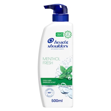 Head &amp; Shoulders Menthol Fresh Anti-Dandruff Shampoo, 500ml
