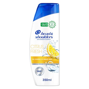 Head &amp; Shoulders Citrus Fresh Anti-Dandruff Shampoo, 350ml