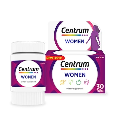 Centrum Women Multivitamin Dietary Supplement, 30 Tablets