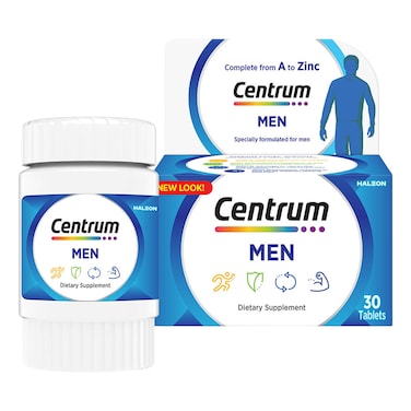 Centrum Men Multivitamin Dietary Supplement, 30 Tablets