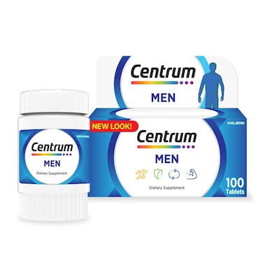Centrum Men Multivitamin Dietary Supplement, 100 Tablets