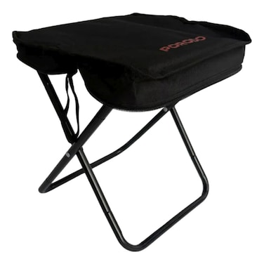 Porodo Multi Fold Portable Camping Chair, Black
