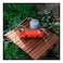 Porodo Lifestyle Foldable Dual Burner Camping Gas Stove, Orange, 261x203x114mm