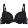 Lace Push-Up Bra, Black, HM-TLF001, Size 34B