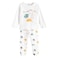Tex Baby Organic Cotton Pajama and T-Shirt Set, Off White, 18 Months, I274046