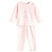 Tex Baby Organic Cotton Printed Pajama Set Pink, 18 Months