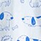 Tex Baby Organic Cotton Printed Pajama Set Sky Blue, 12 Months