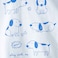 Tex Baby Organic Cotton Printed Pajama Set Sky Blue, 12 Months