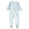Tex Baby Cotton Printed Footed Romper, Aqua, 23 Months, I274043