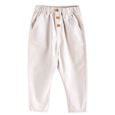 Tex Baby Cotton Twill Trouser Ecru, 23 Months