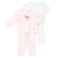 Tex Baby Organic Cotton Printed Pajama Set, Pink,23 Months, I990249