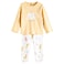Tex Baby Organic Cotton Pajama Set, Yellow, 18 Months