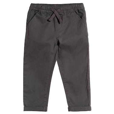 Tex Baby Cotton Twill Trouser Dark Grey, 18 Months