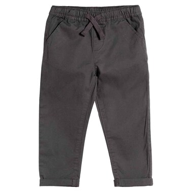 Tex Baby Cotton Twill Trouser Dark Grey, 4 Years Old